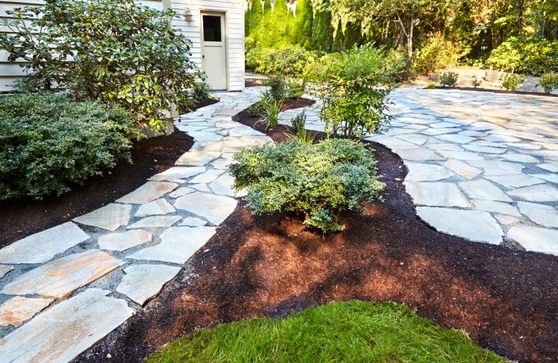 Elegant Paver Walkway
